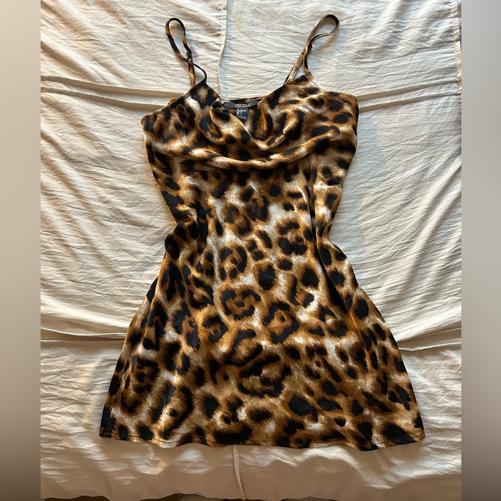 Forever 21 Leopard Mini Dress